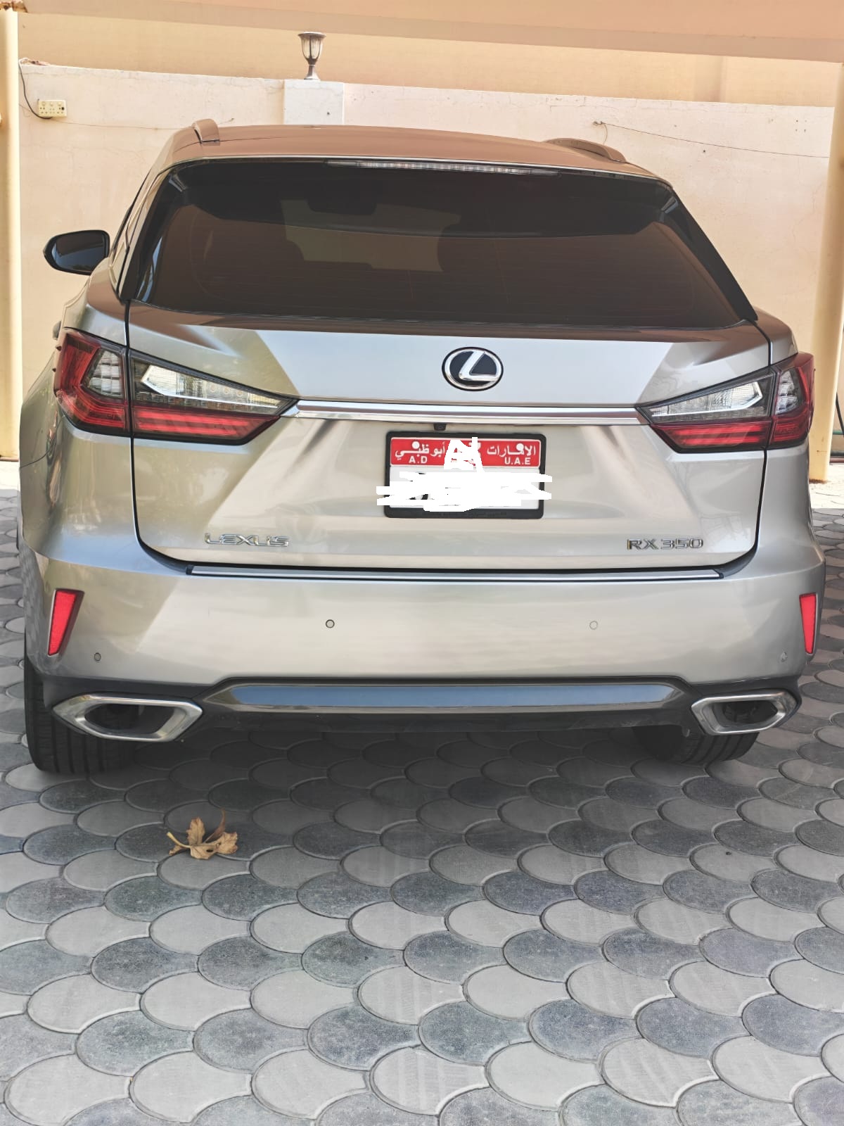 Plata Lexus RX 350 Prestige 2017